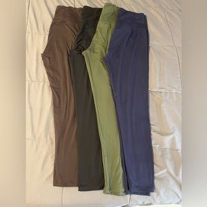 4 Pairs Leggings LG/XL